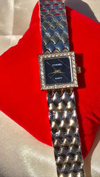 Montre Chanel Femme Noir & Blanc